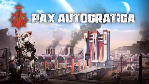PAX AUTOCRATICA promotional image highlighting the game's unique satirical colony simulation, February 3, 2026 release